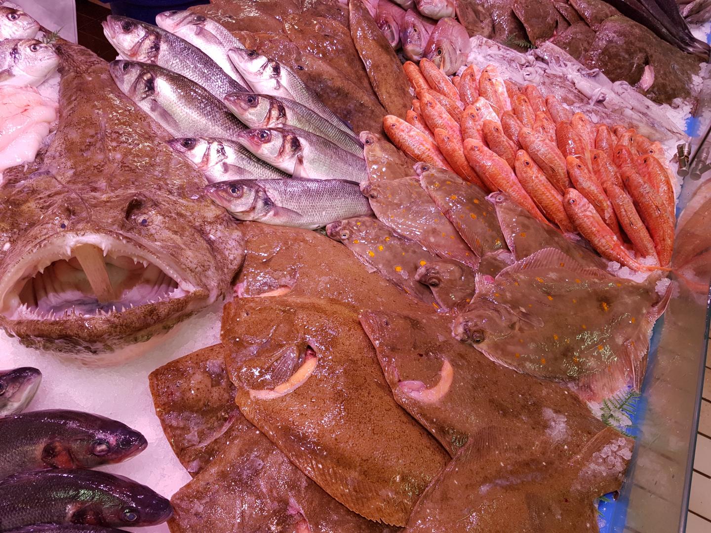 Marché aux poissons La Défense
